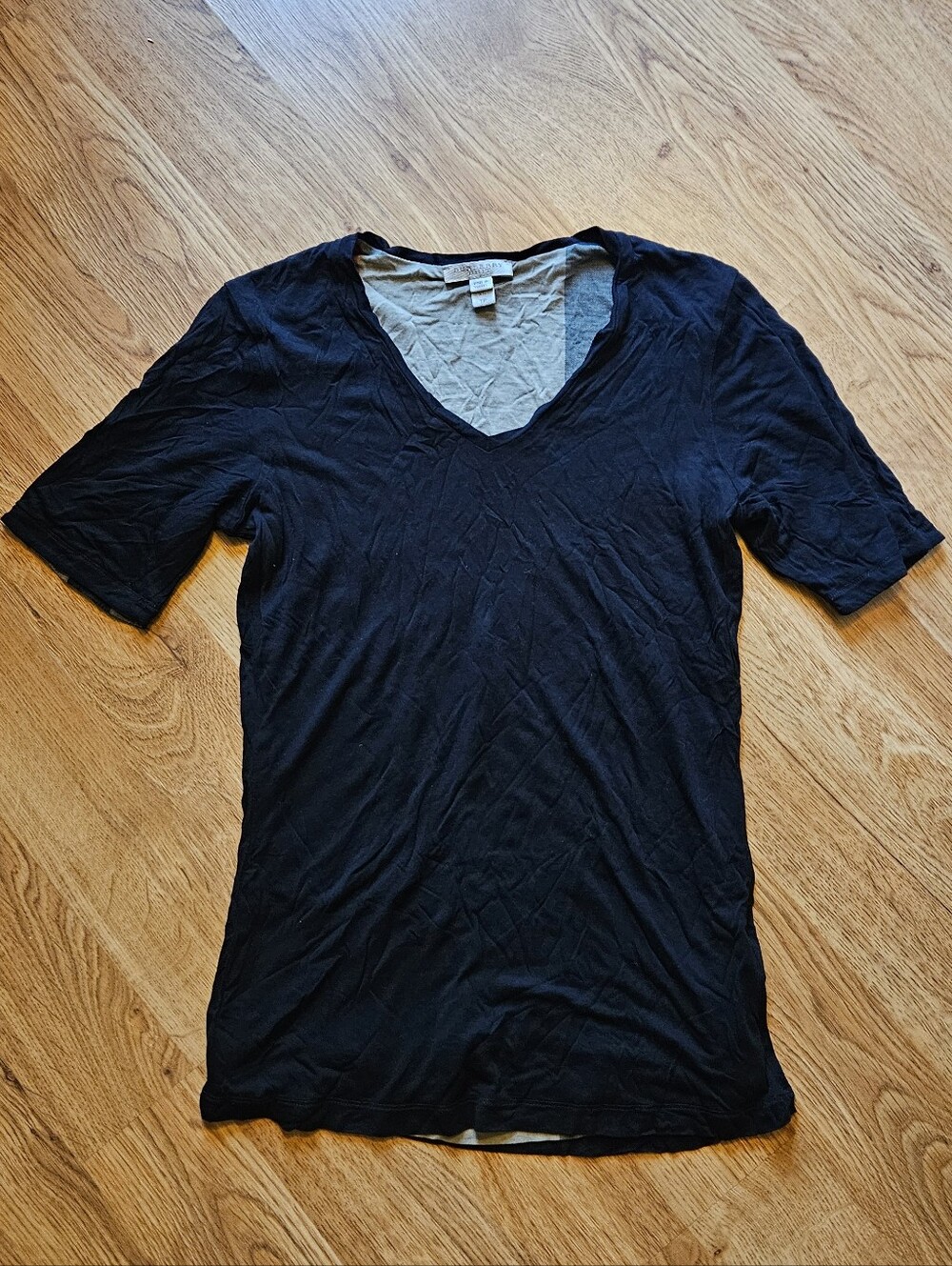 Burberry Brit Double Layered Short Sleeve Modal Tee